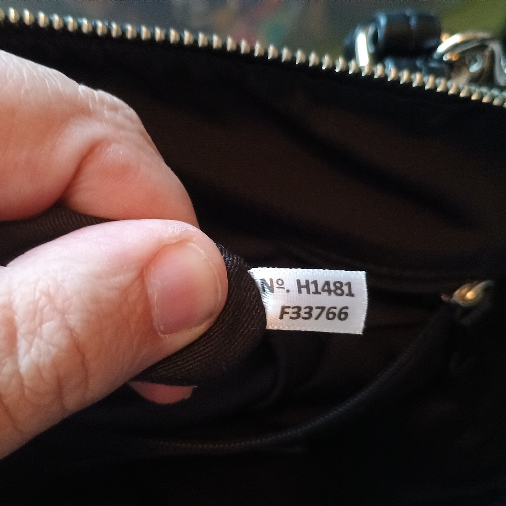 Coach Peyton Zebra Print Satchel - Picture 5 of 6